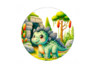 Jedlý papír s dinosaury